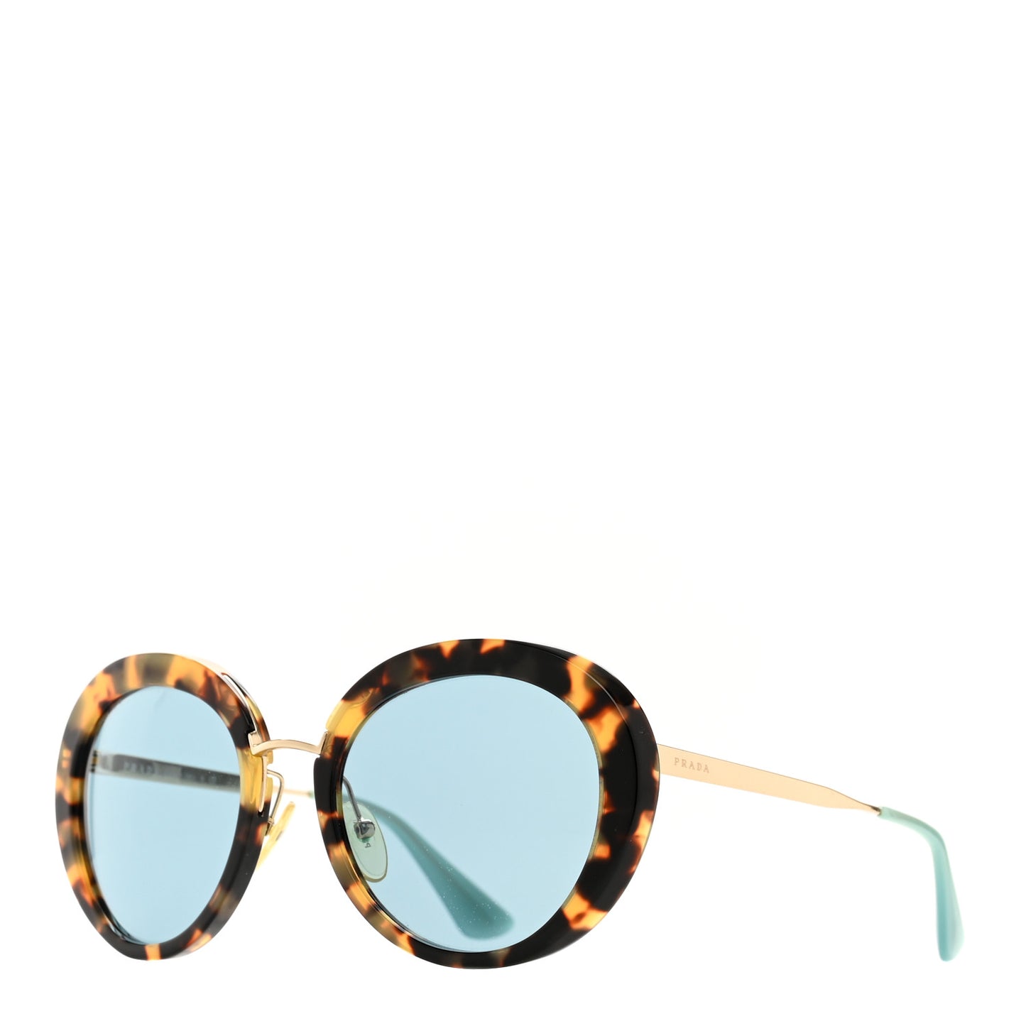 Acetate Round Sunglasses SPR16Q Tortoise