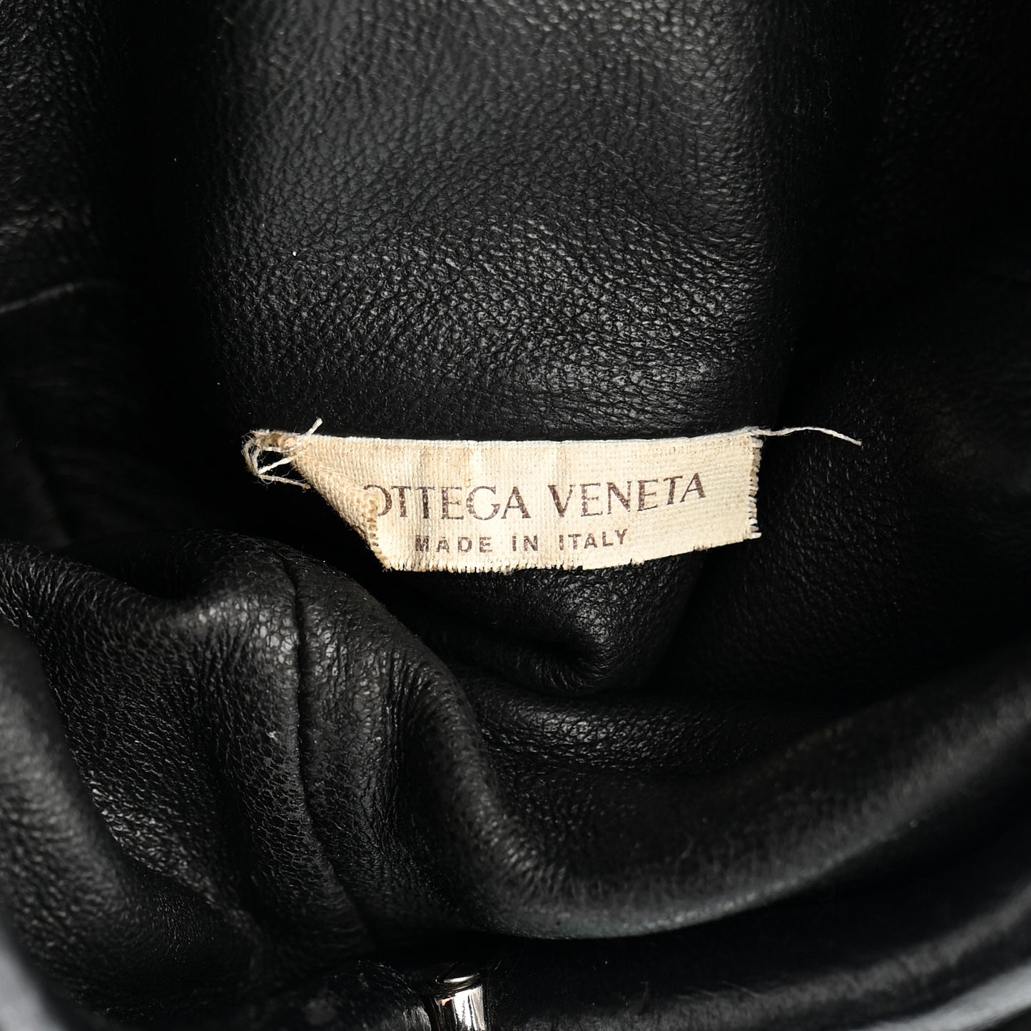 Nappa Intrecciato The Mini Pouch Black