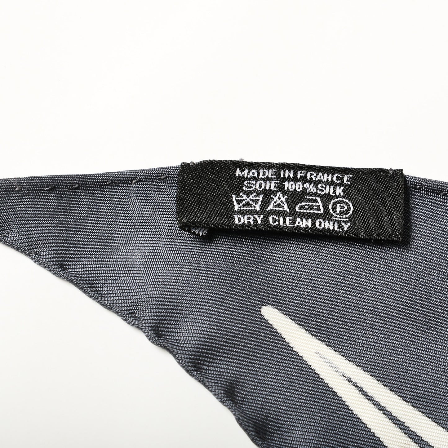 Silk Caleche Elastique Triangle Scarf