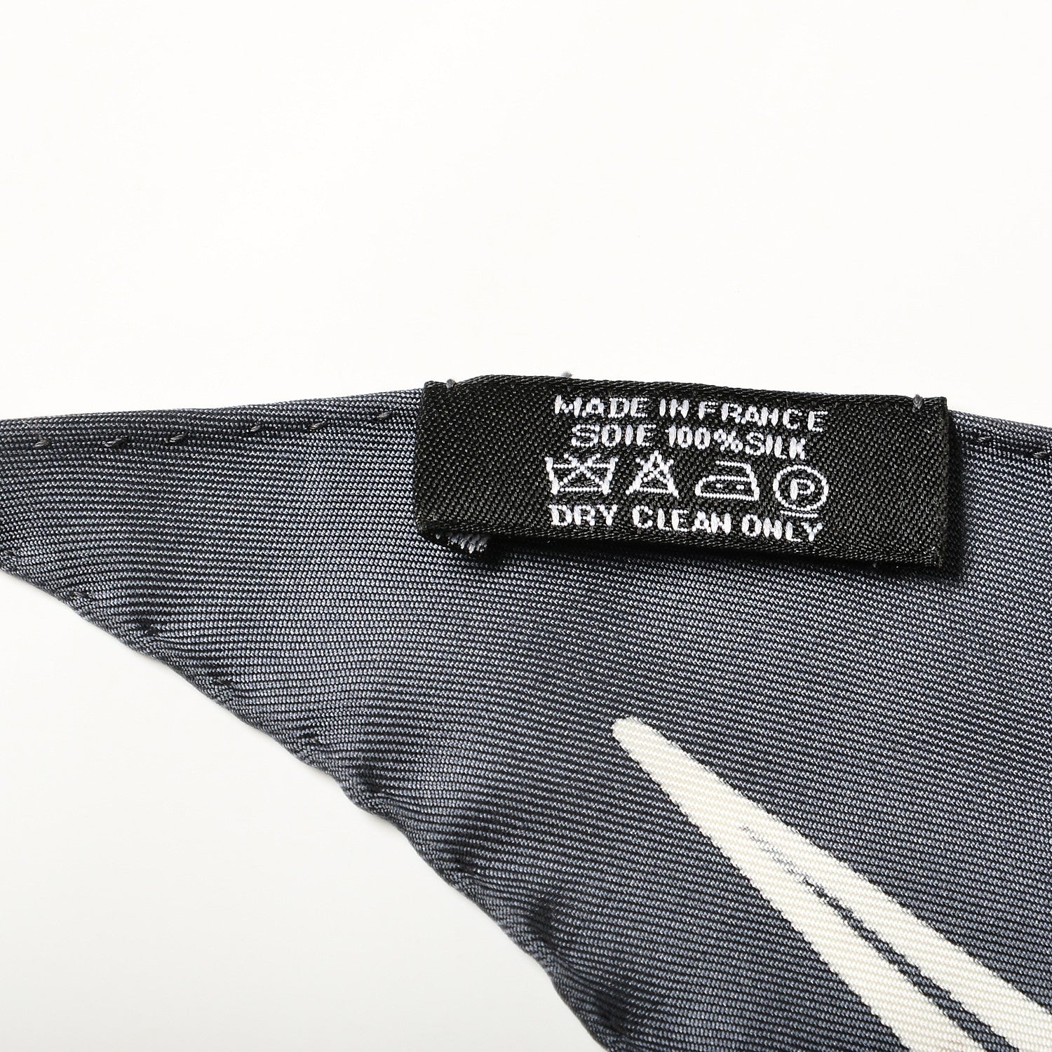 Hermes Silk Caleche Elastique Triangle Scarf 5 of 5
