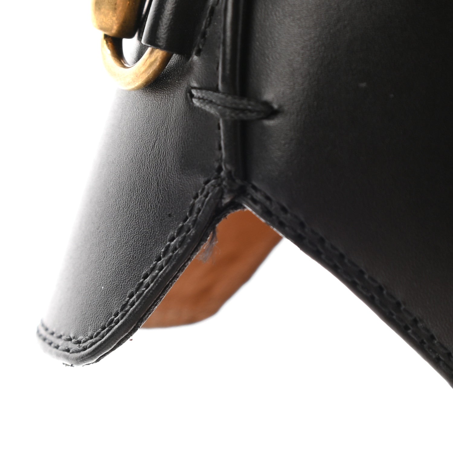 Gucci Calfskin Womens Princetown Slippers 38 Black 17 of 18