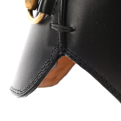 Gucci Calfskin Womens Princetown Slippers 38 Black 17 of 18
