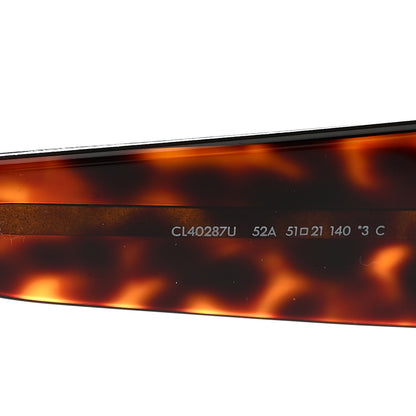 Celine Acetate Triomphe Sunglasses CL40287U Tortoise 4 of 6