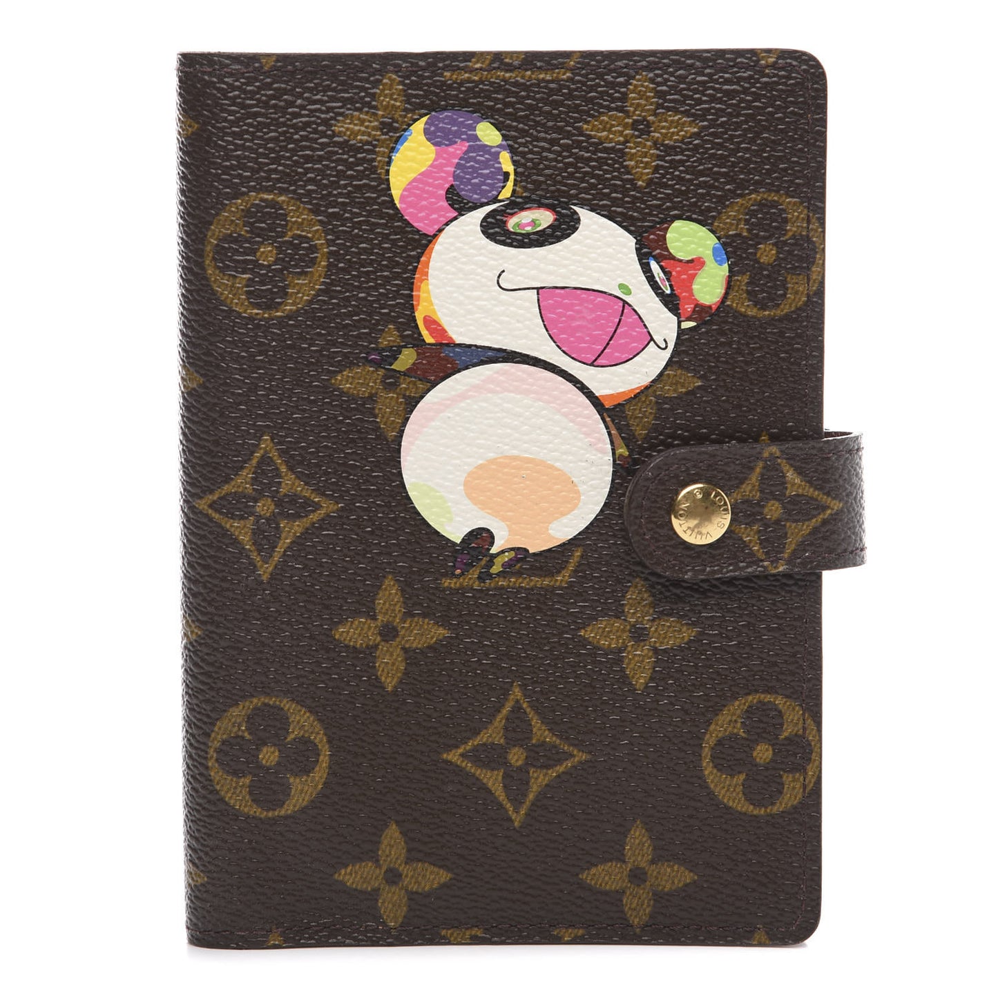 Monogram Panda Small Ring Agenda Cover