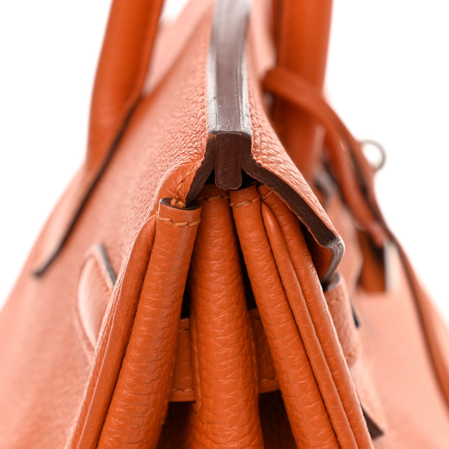 Hermes Togo Birkin 35 Orange 12 of 13