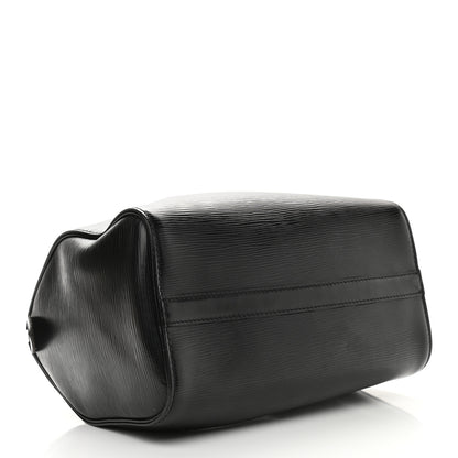 Louis Vuitton Epi Speedy 25 Black 4 of 10