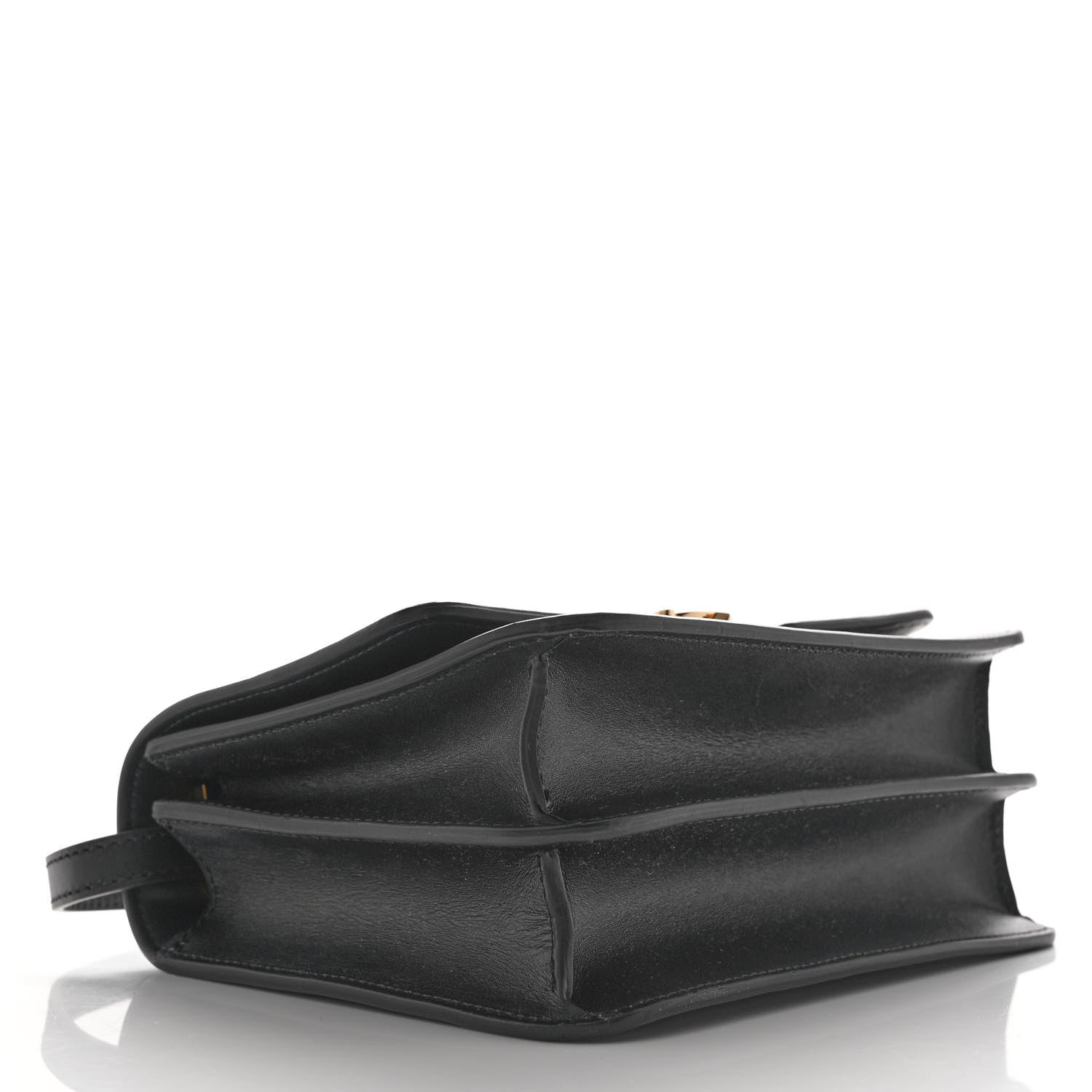 Burberry Calfskin Medium TB Bag Black 4 of 10