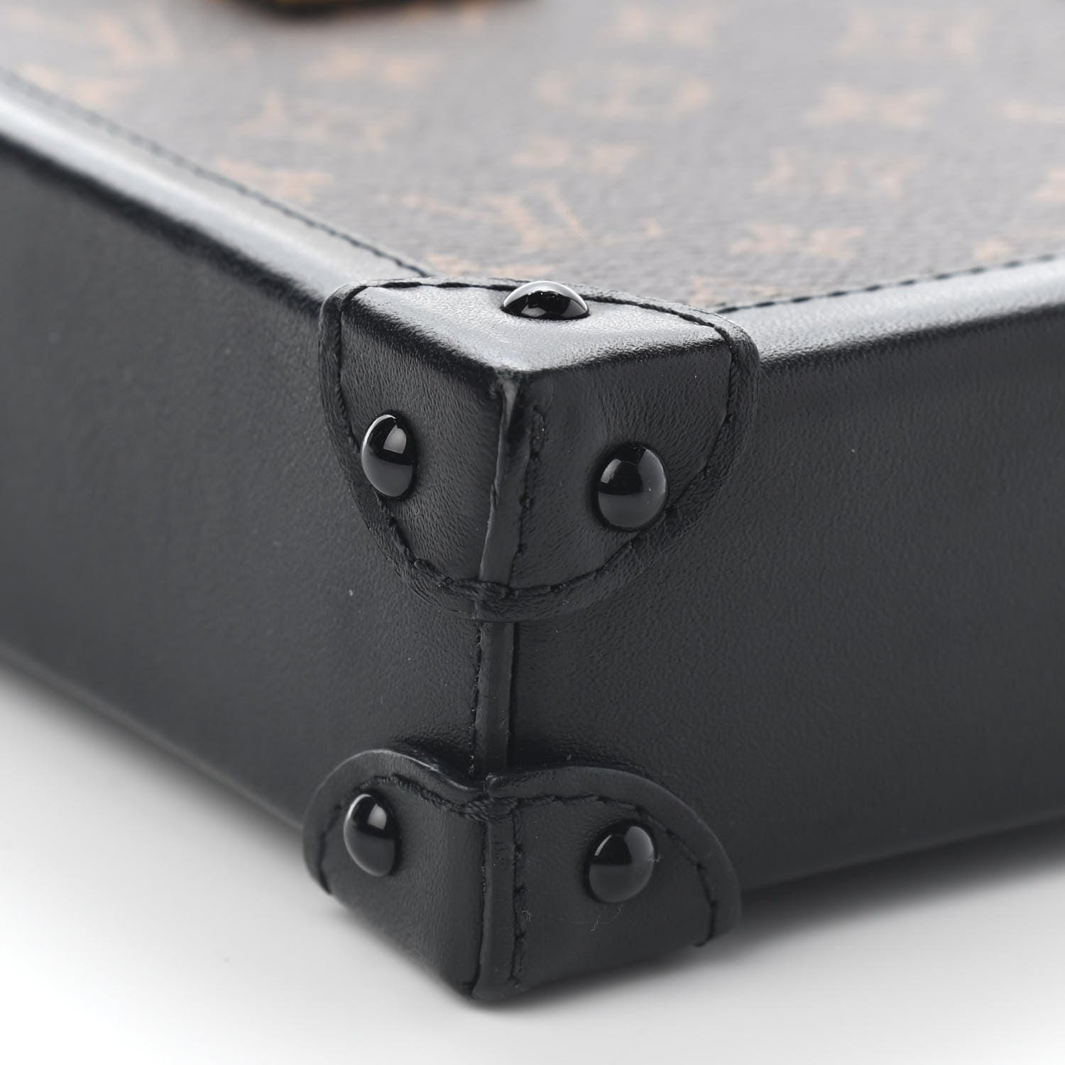 Louis Vuitton Monogram Pochette Trunk Verticale Black 7 of 8