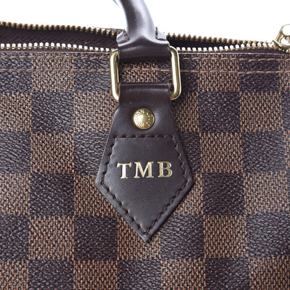 Louis Vuitton Damier Ebene Speedy Bandouliere 25 12 of 12