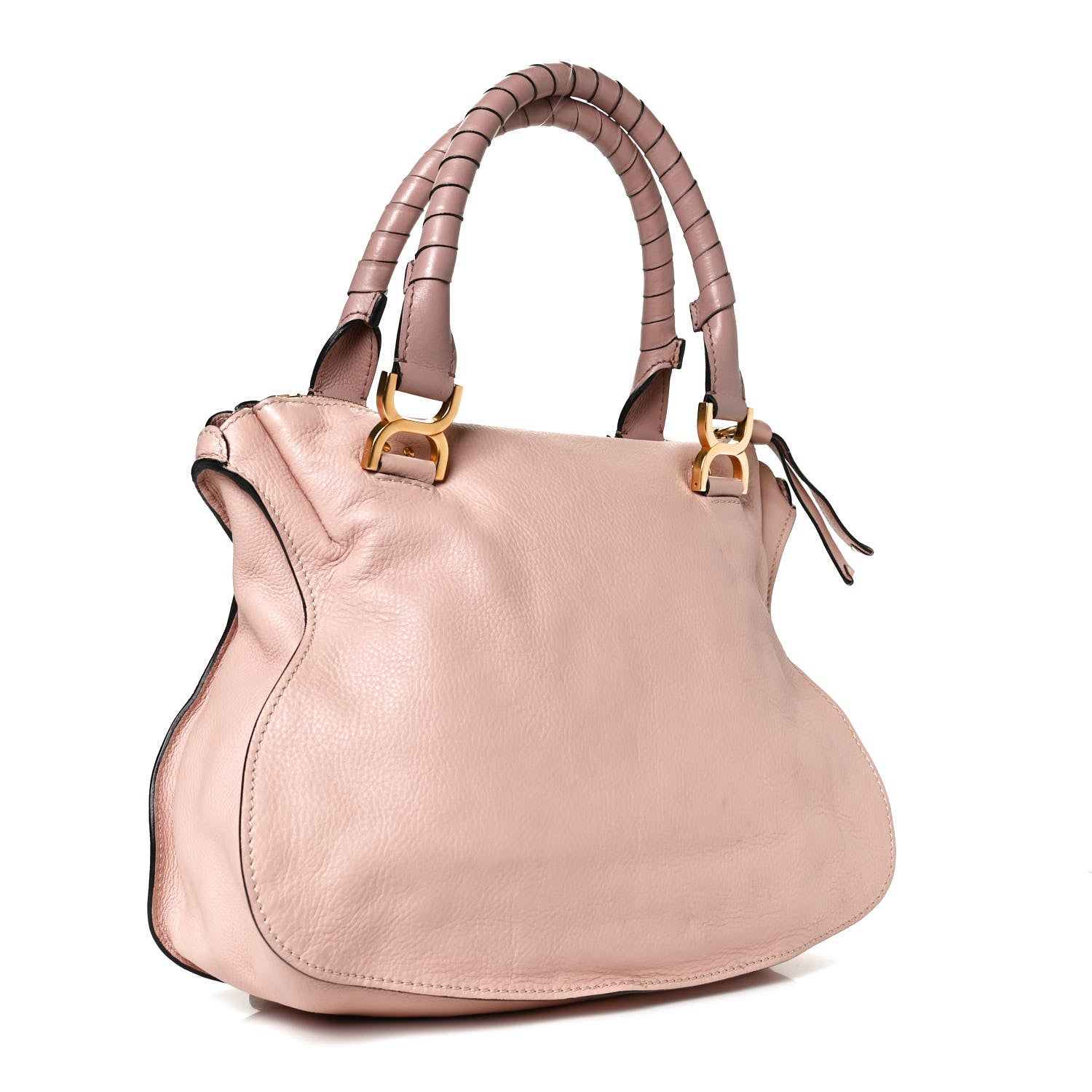 Chloe Calfskin Medium Marcie Satchel Blush Nude 2 of 14