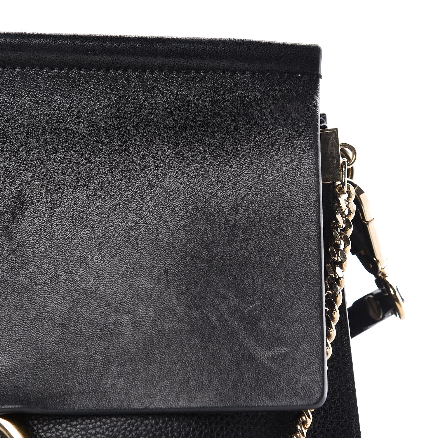 Chloe Calfskin Medium Faye Shoulder Bag Black 19 of 26