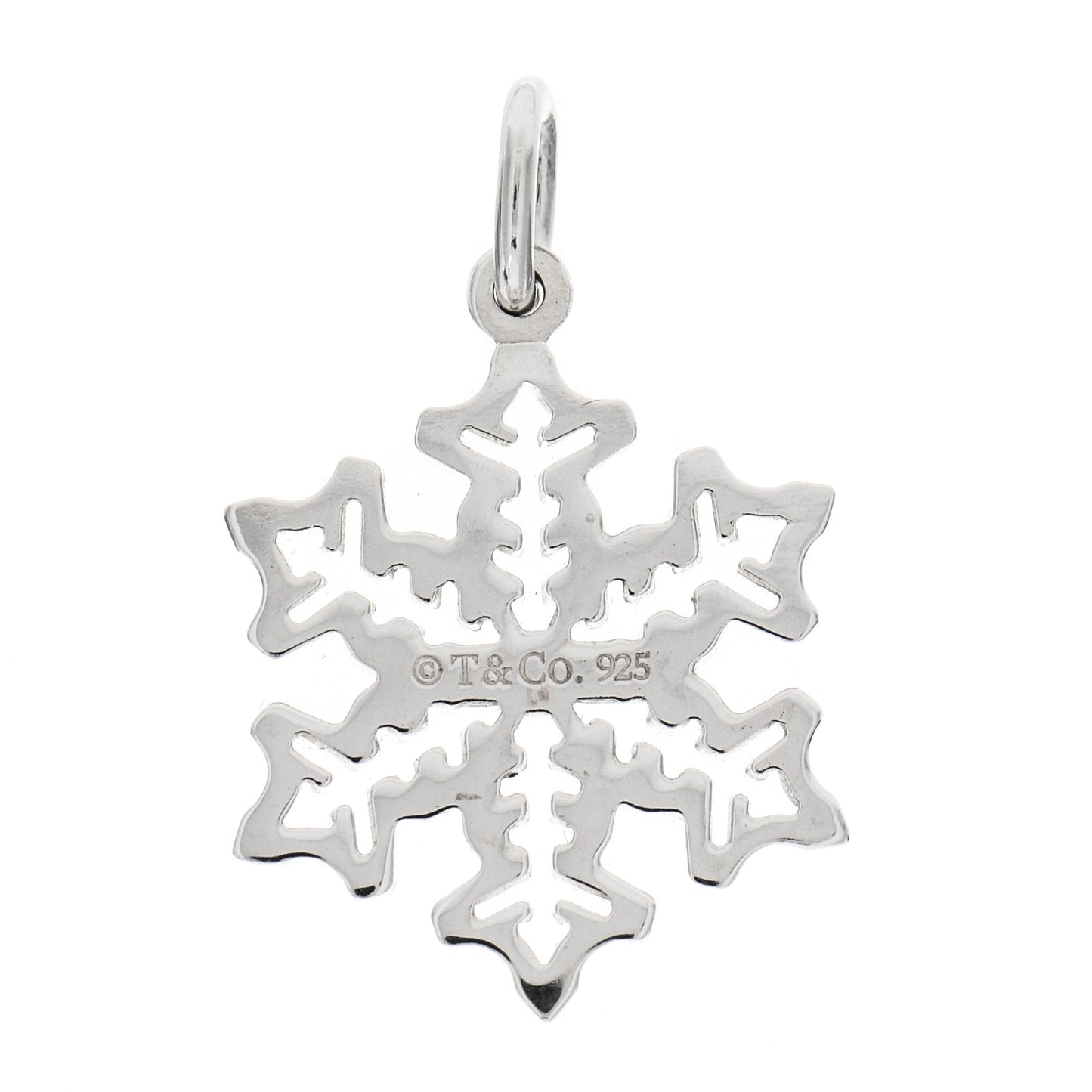 Sterling Silver Small Snowflake Charm