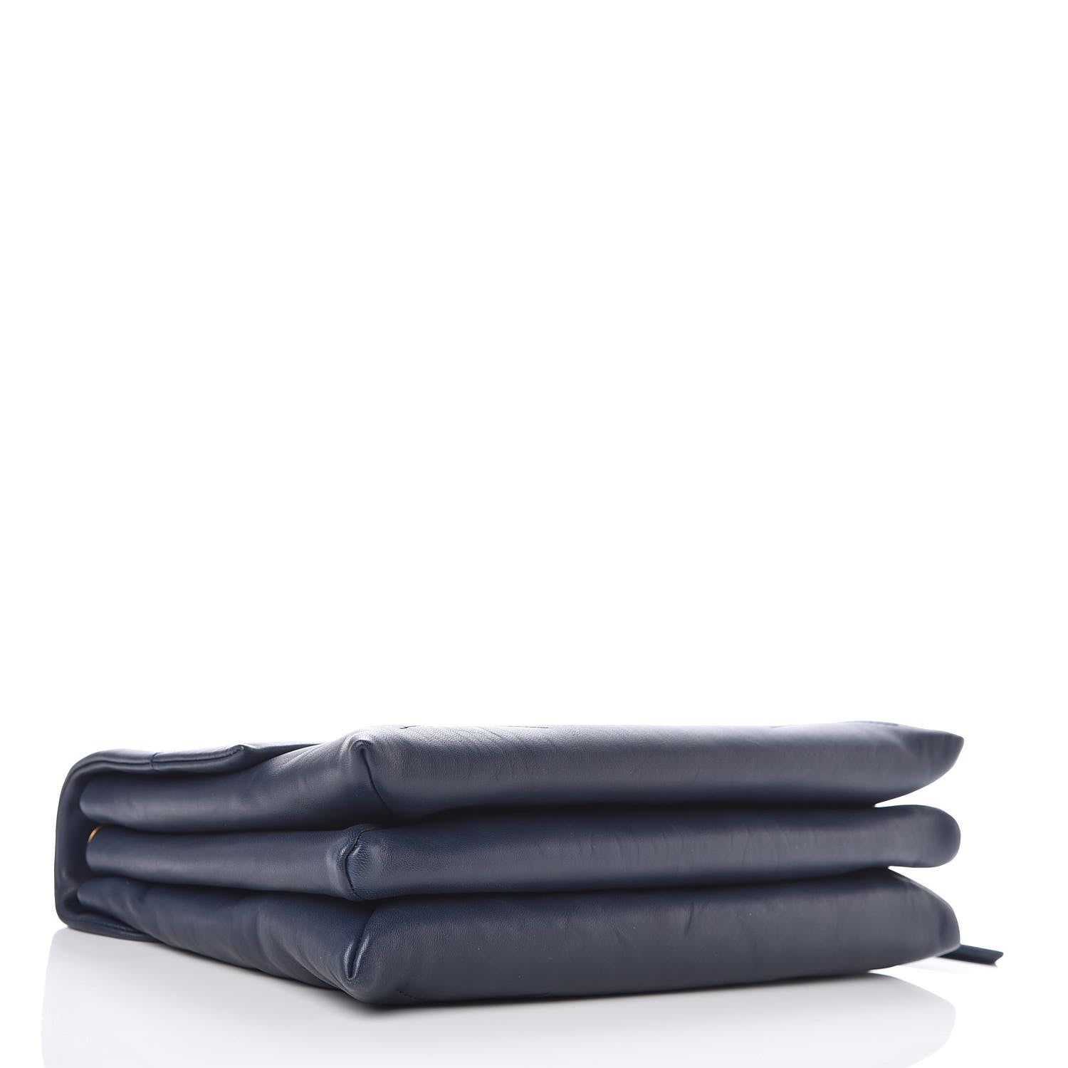 Lanvin Lambskin Quilted Medium Sugar Flap Shoulder Bag Navy 4 of 10