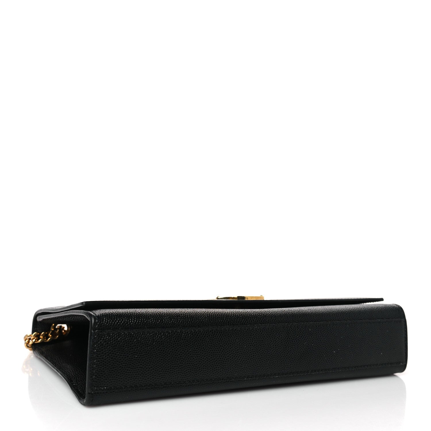 Saint Laurent Grain De Poudre Medium Classic Monogram Kate Satchel Black 3 of 7