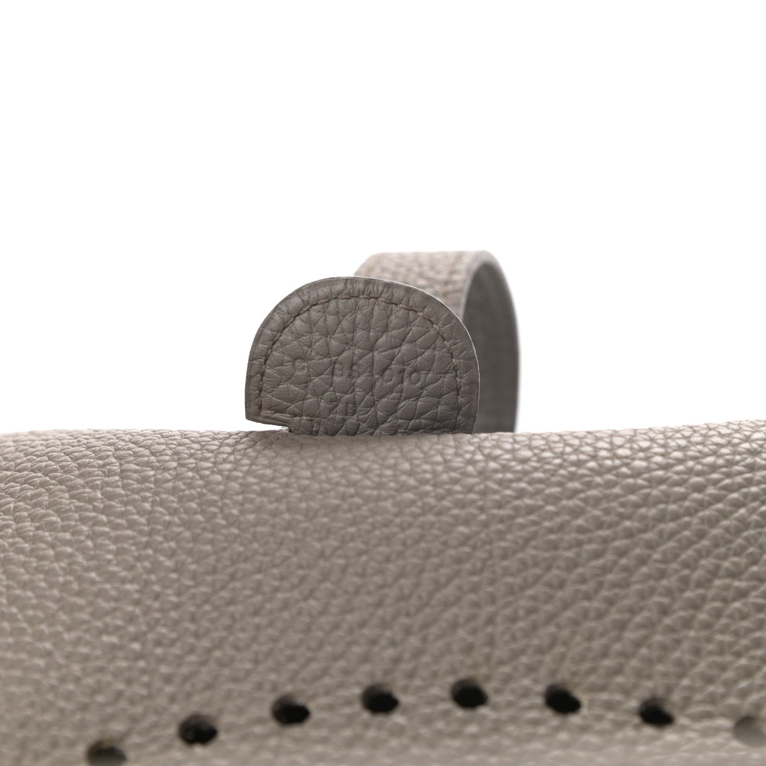 Hermes Taurillon Clemence Evelyne III GM Etain 7 of 10