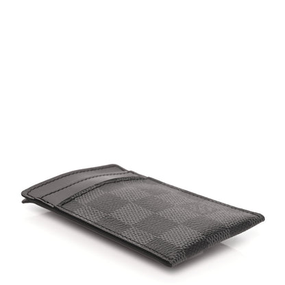 Louis Vuitton Damier Graphite Pince Card Holder Bill Clip 4 of 8