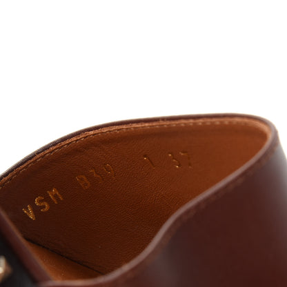 Valentino Garavani Nappa Soul Rockstud 55mm Slide Sandals 37 Brown 10 of 10
