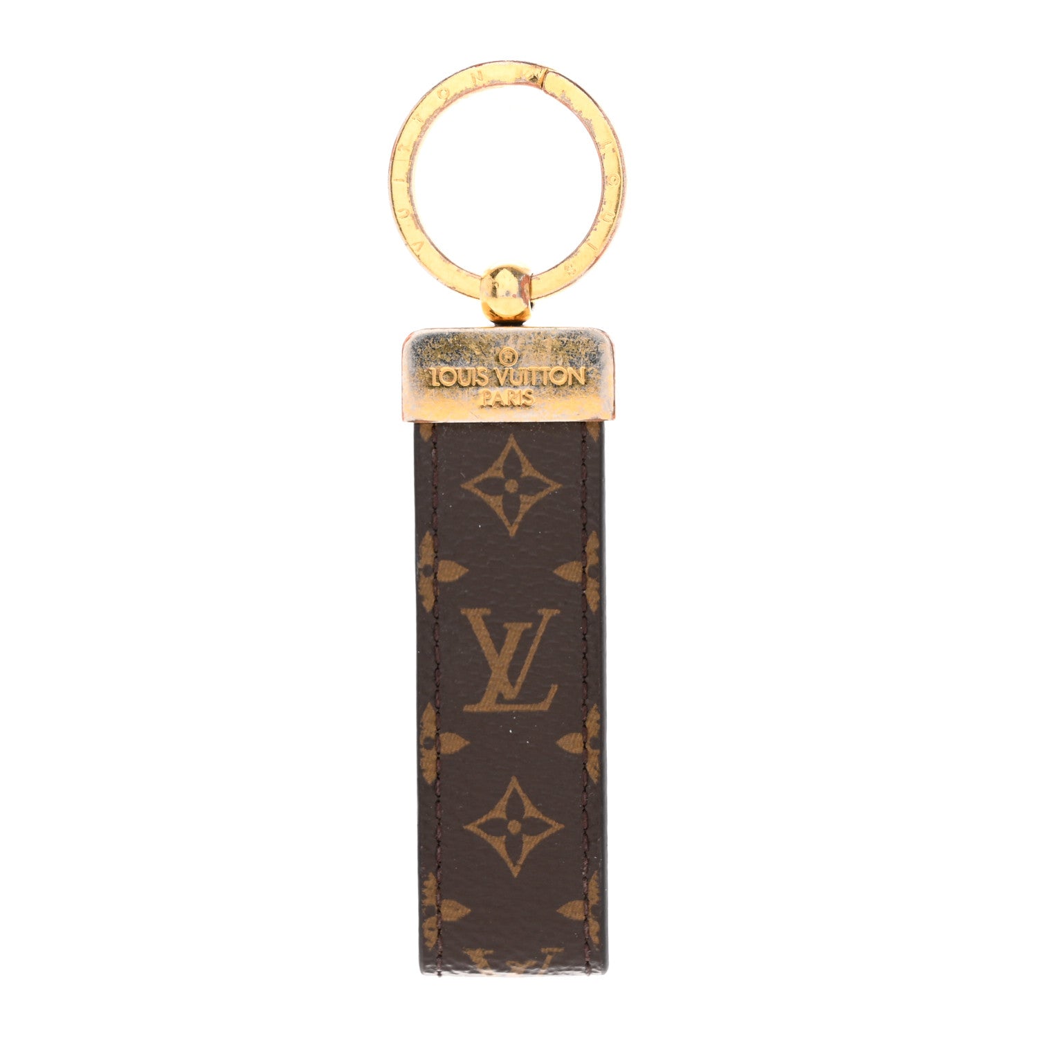 Louis Vuitton Monogram Dragonne Key Holder 1 of 4