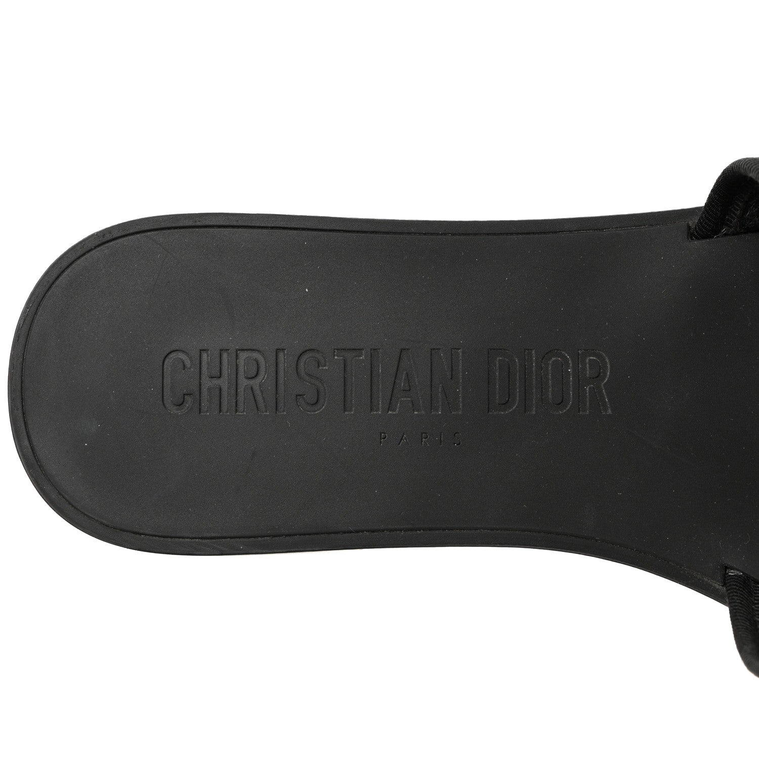 Christian Dior Technical Stretch Fabric Camouflage Dio(r)evolution Slide Sandals 38 Black Military 6 of 8