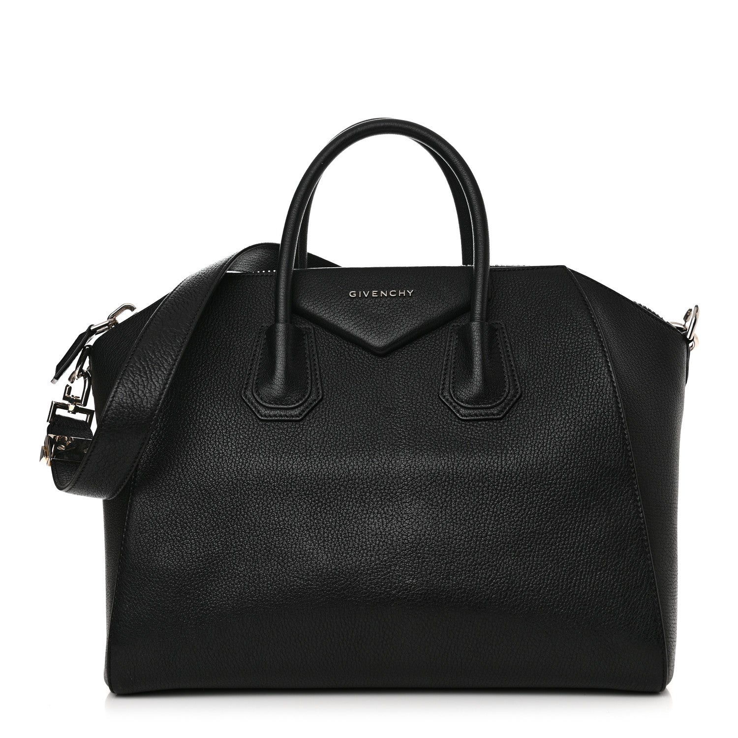 Givenchy Sugar Goatskin Medium Antigona Black 1 of 11