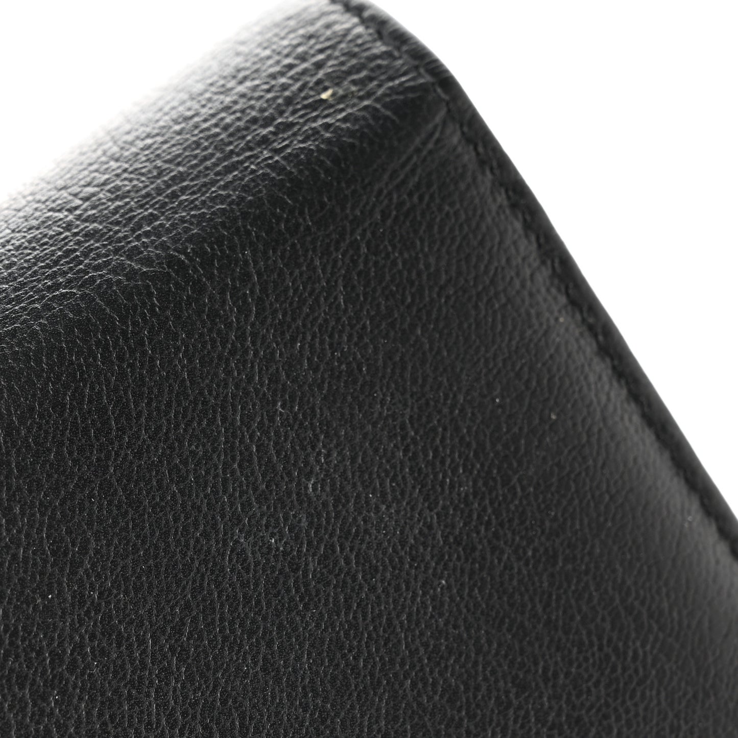 Chevre Belle De Jour Flap Wallet Black