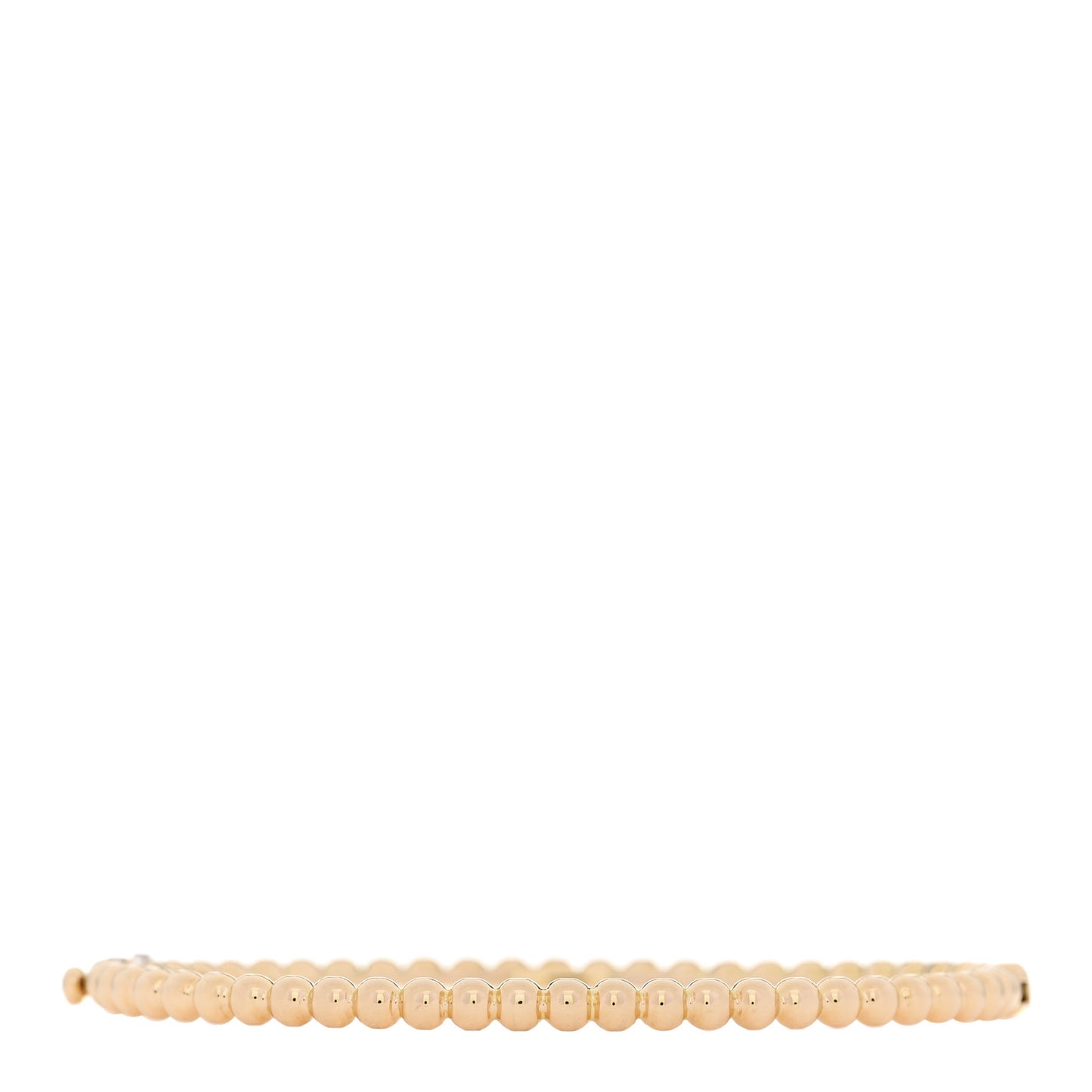 18K Yellow Gold Perlee Pearls of Gold Bracelet M