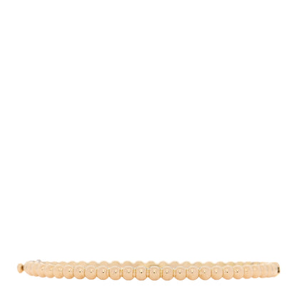 Van Cleef & Arpels 18K Yellow Gold Perlee Pearls of Gold Bracelet M 2 of 3