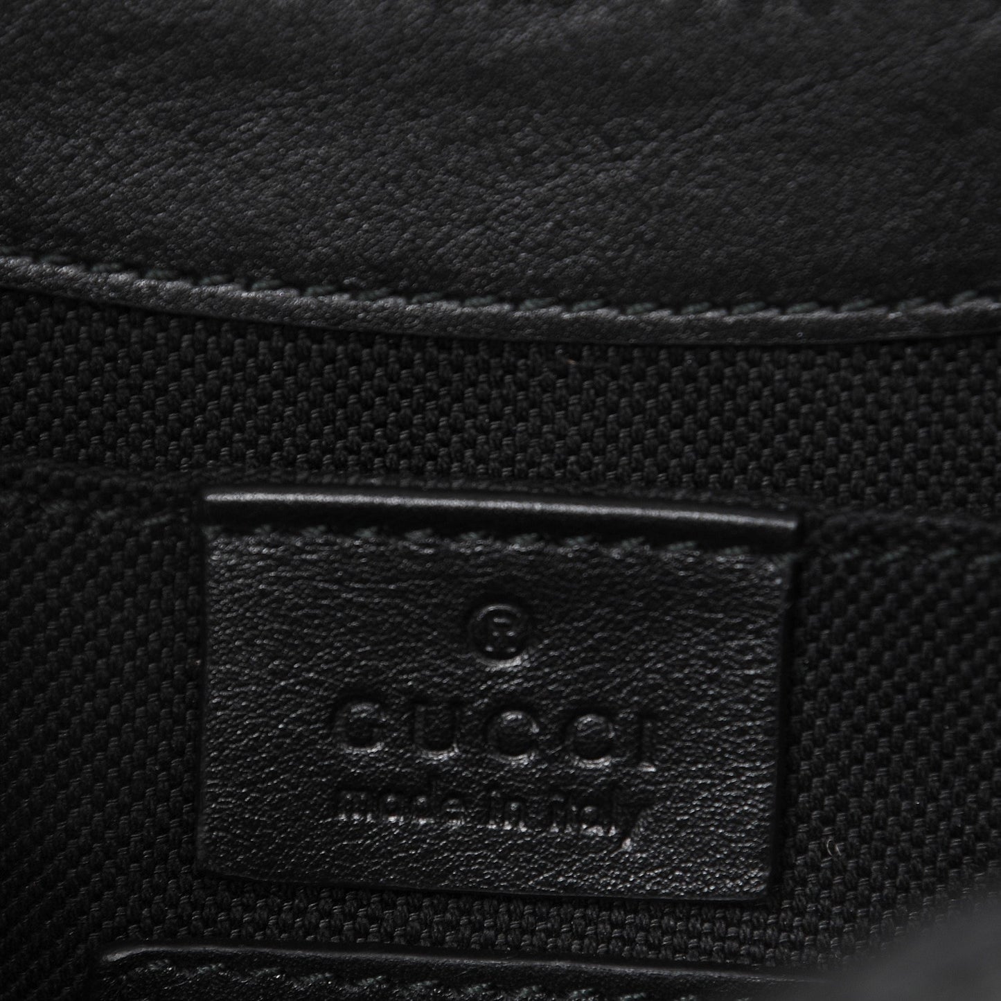 Guccissima Mini Emily Shoulder Bag Black