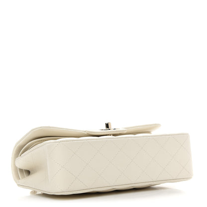 Chanel Caviar Quilted Small Double Flap White 3 of 8