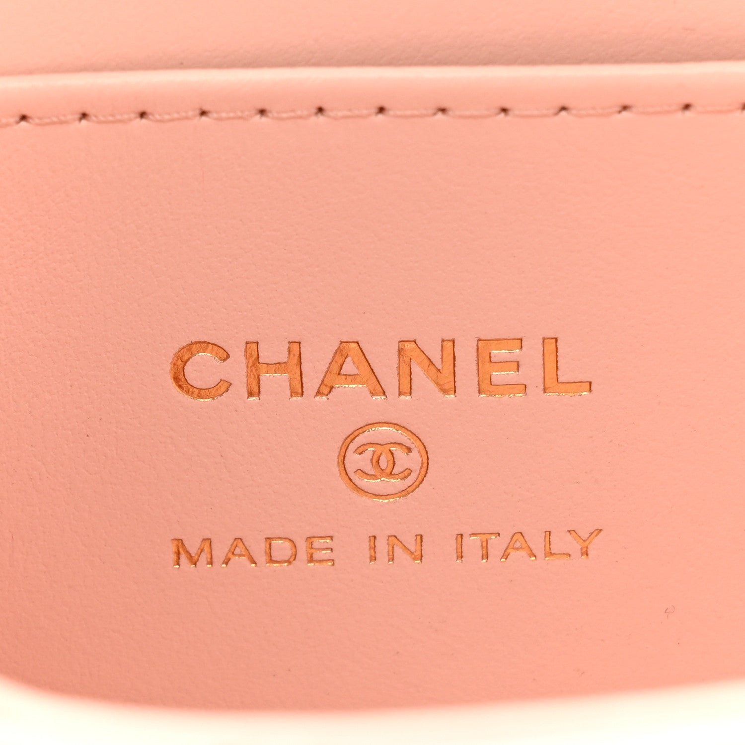 Chanel Shiny Aged Calfskin Quilted Mini Nano Kelly Shopper Light Pink 5 of 9