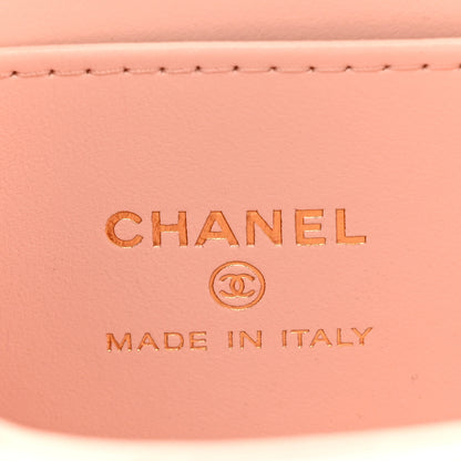 Chanel Shiny Aged Calfskin Quilted Mini Nano Kelly Shopper Light Pink 5 of 9