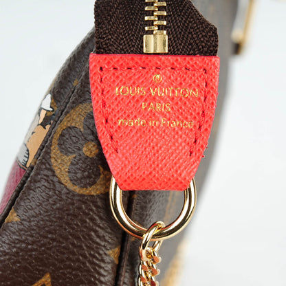 Louis Vuitton Monogram 2015 Christmas Animation Mini Pochette Accessories 5 of 8