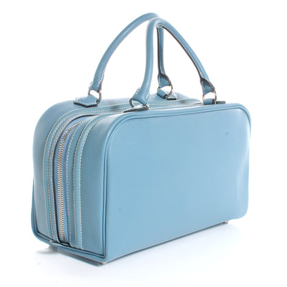 Hermes Veau Epsom Sac En Vie 26 Blue Jean 3 of 7