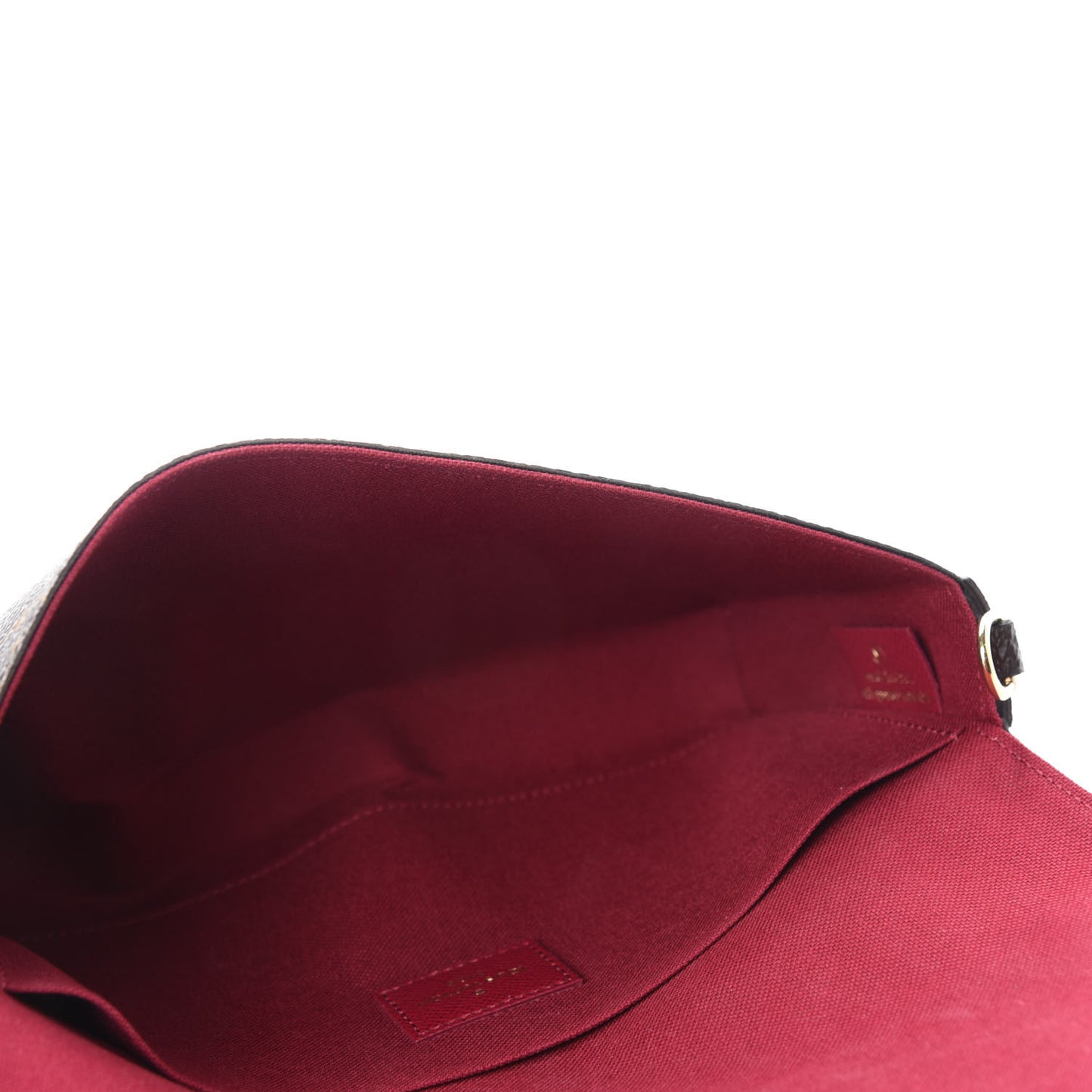 Monogram Pochette Felicie Chain Wallet Fuchsia