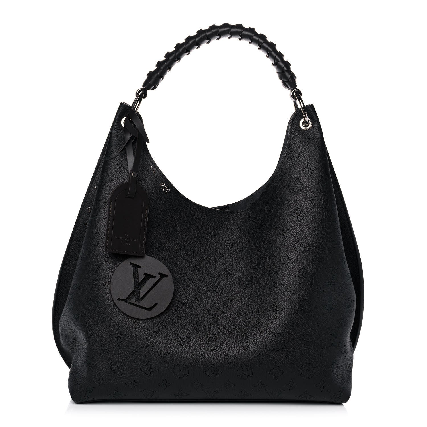 Louis Vuitton Mahina Carmel Hobo Black 1 of 12