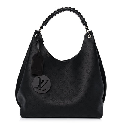 Louis Vuitton Mahina Carmel Hobo Black 1 of 12