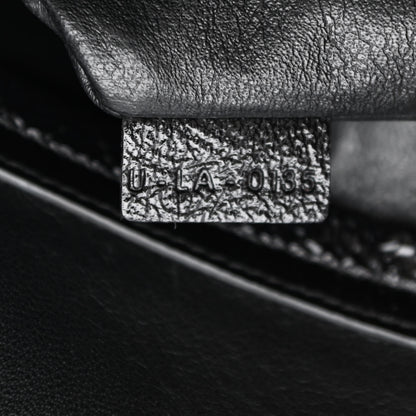 Celine Crinkled Patent Calfskin Medium Phantom Luggage Black 7 of 12