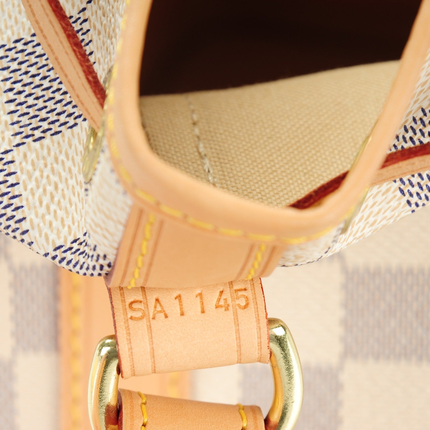 Louis Vuitton Damier Azur Noe BB 8 of 8
