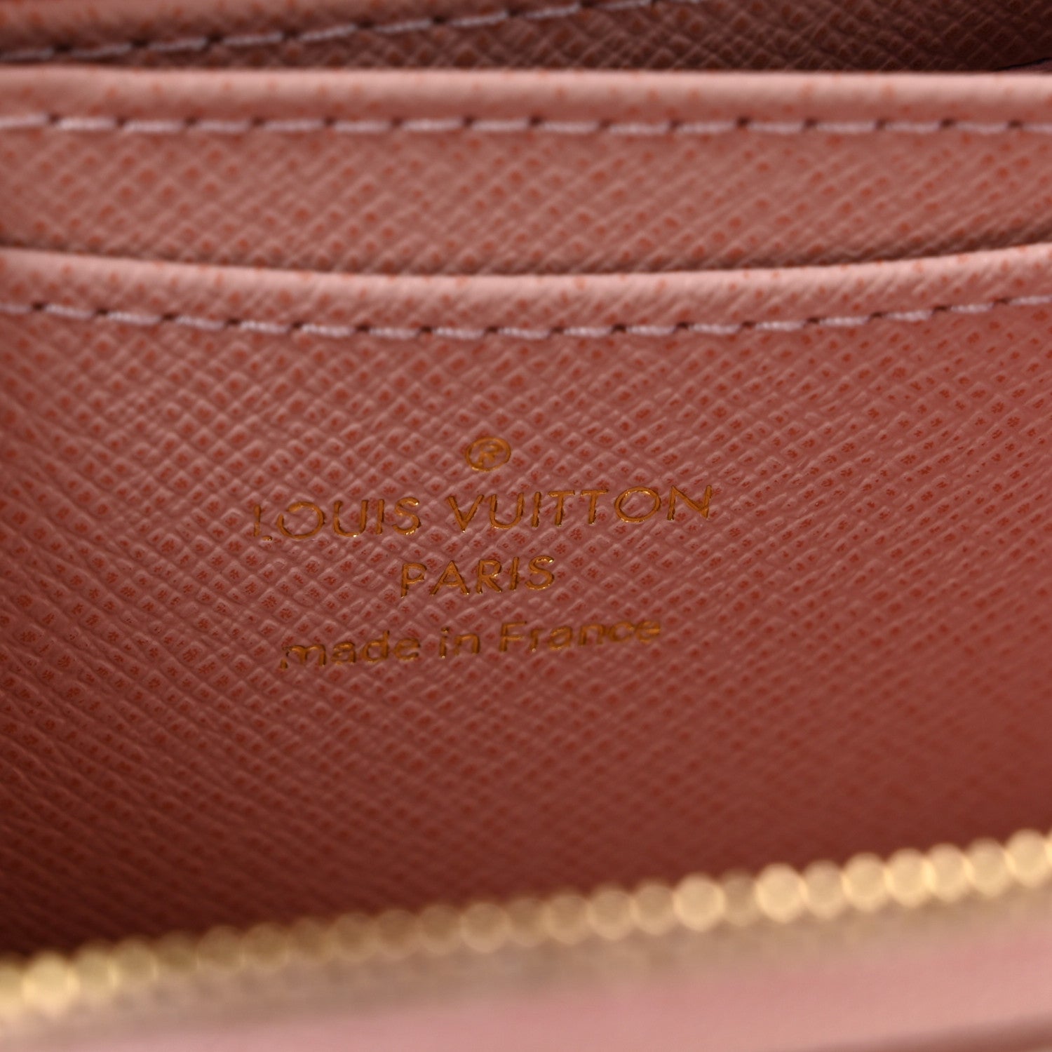 Louis Vuitton Damier Azur Zippy Coin Purse Rose Ballerine 6 of 8