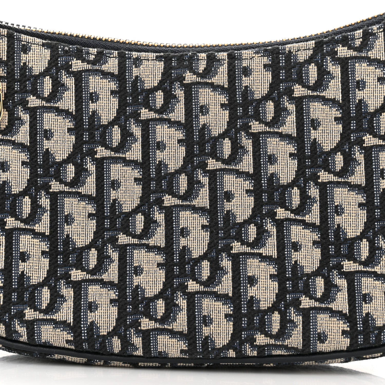 Christian Dior Oblique CD Lounge Bag Blue 8 of 11