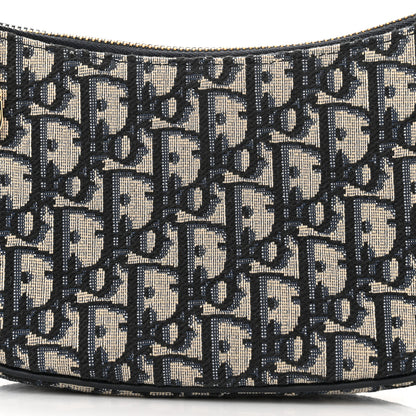 Christian Dior Oblique CD Lounge Bag Blue 8 of 11
