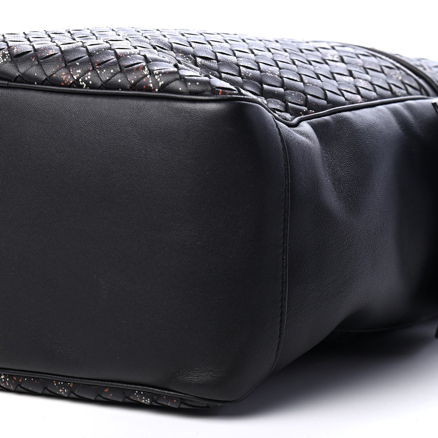 Nappa Intrecciato Microdots Messenger Multicolor