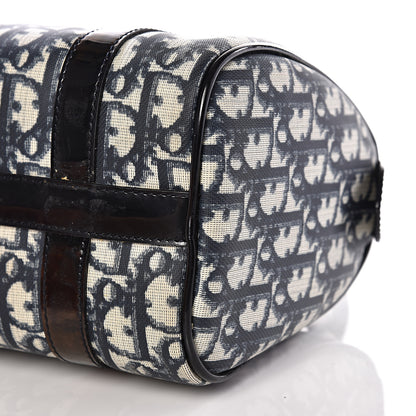 Christian Dior Monogram Boston Navy Blue 8 of 12
