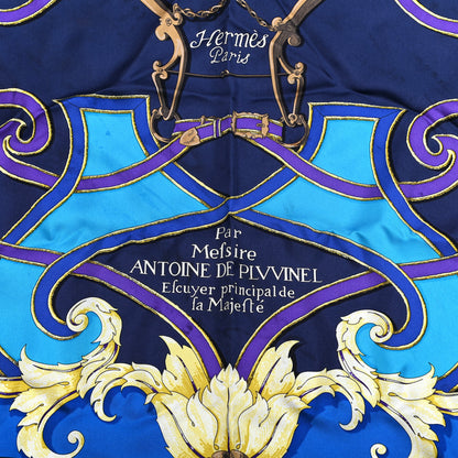 Hermes Silk L'Instruction Du Roy Scarf 90 2 of 9