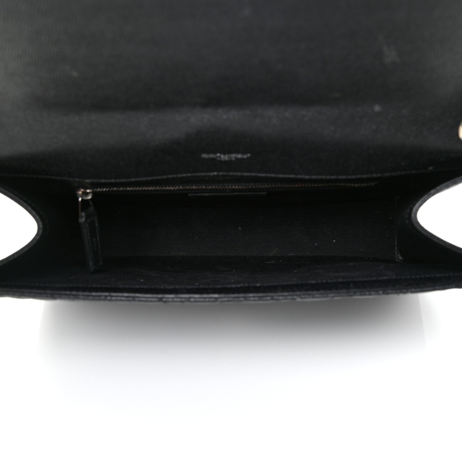 Saint Laurent Grain De Poudre Textured Mixed Matelasse Large Triquilt Monogram Satchel Black 5 of 31