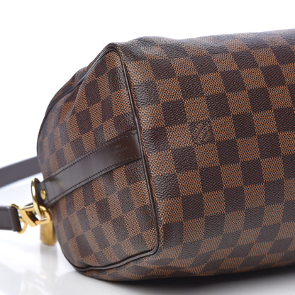 Louis Vuitton Damier Ebene Speedy Bandouliere 25 10 of 12
