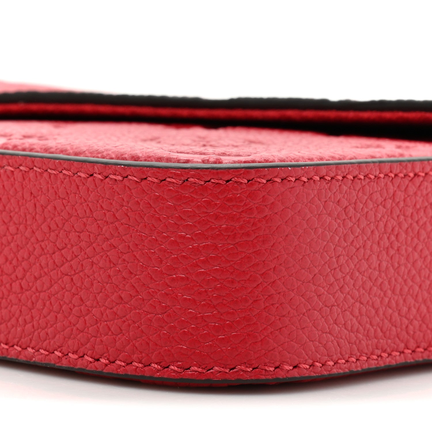 Louis Vuitton Empreinte Pochette Felicie Chain Wallet Scarlet 10 of 13