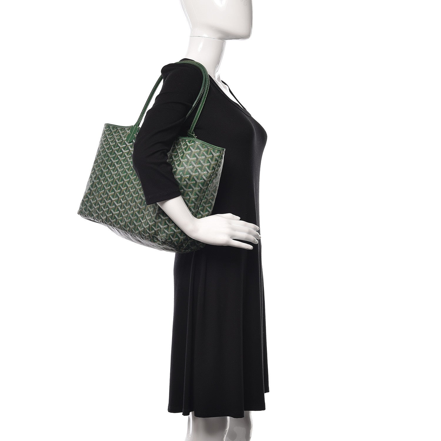 Goyard Goyardine Saint Louis PM Green 2 of 28