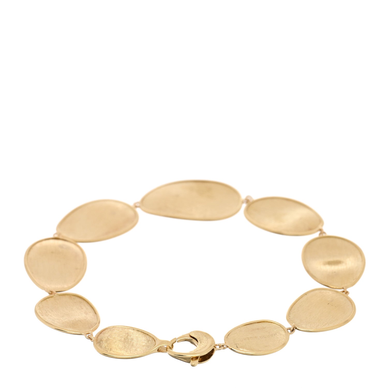 Marco Bicego 18K Yellow Gold Graduated Lunaria Bracelet 2 of 3