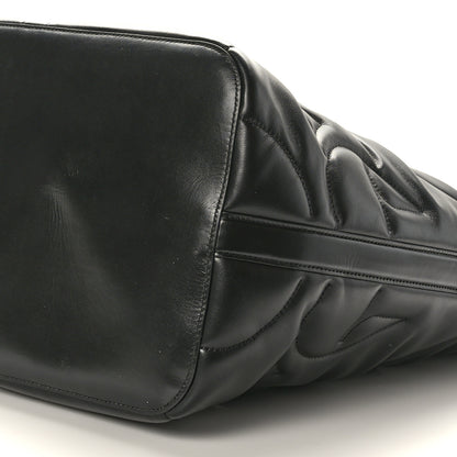 Alexander McQueen Calfskin Quilted Large The Bow Bag Black 9 of 9